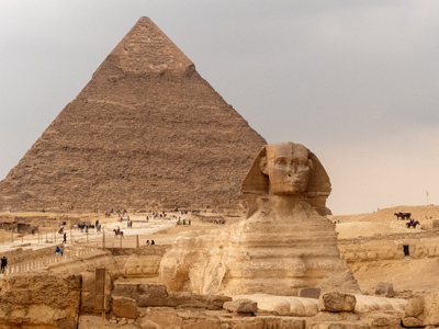 Pyramid & Sphinx