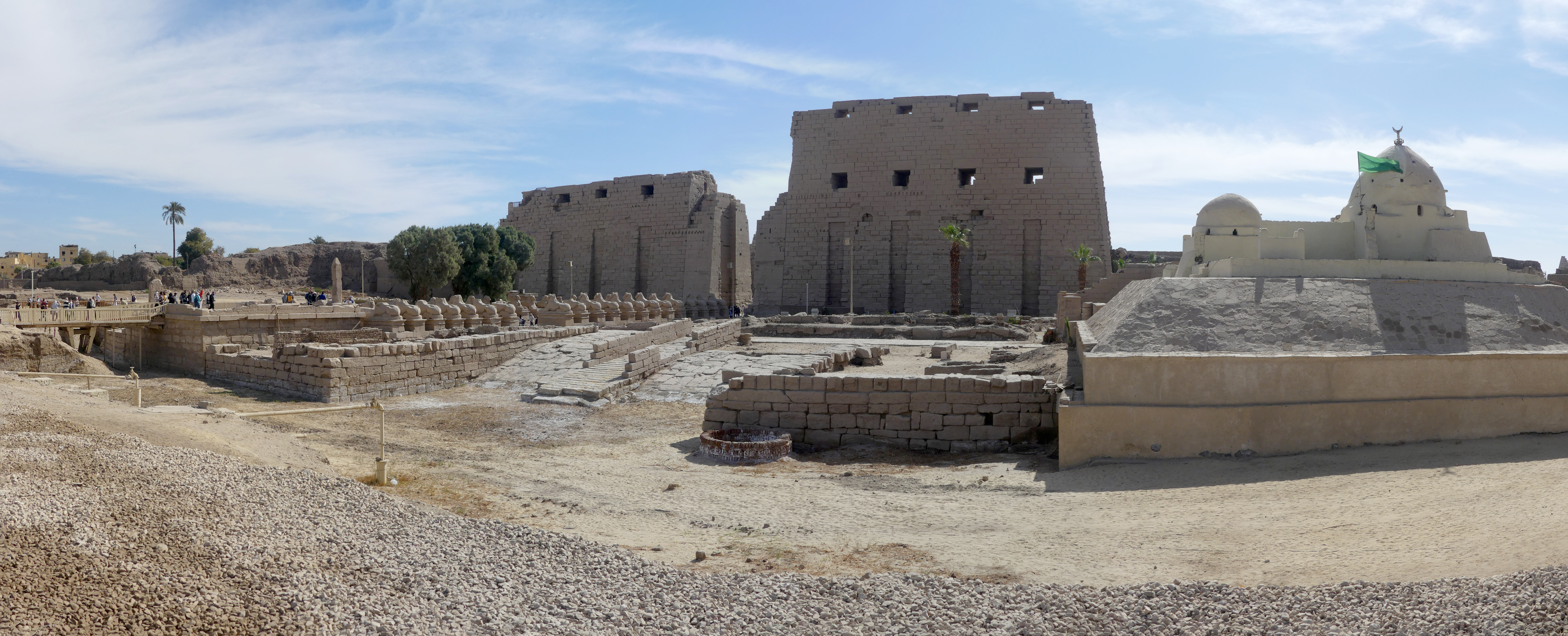 Karnak Temples panorama