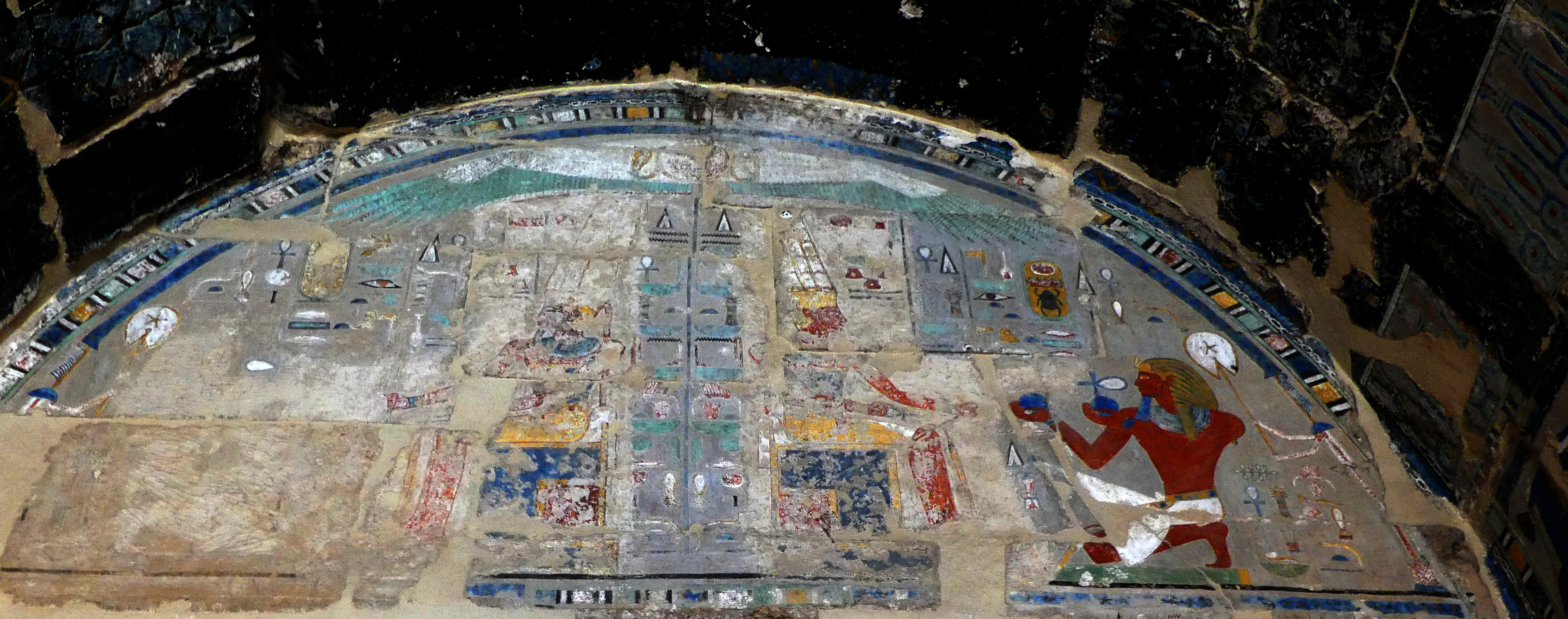 arch at astronomical ceiling