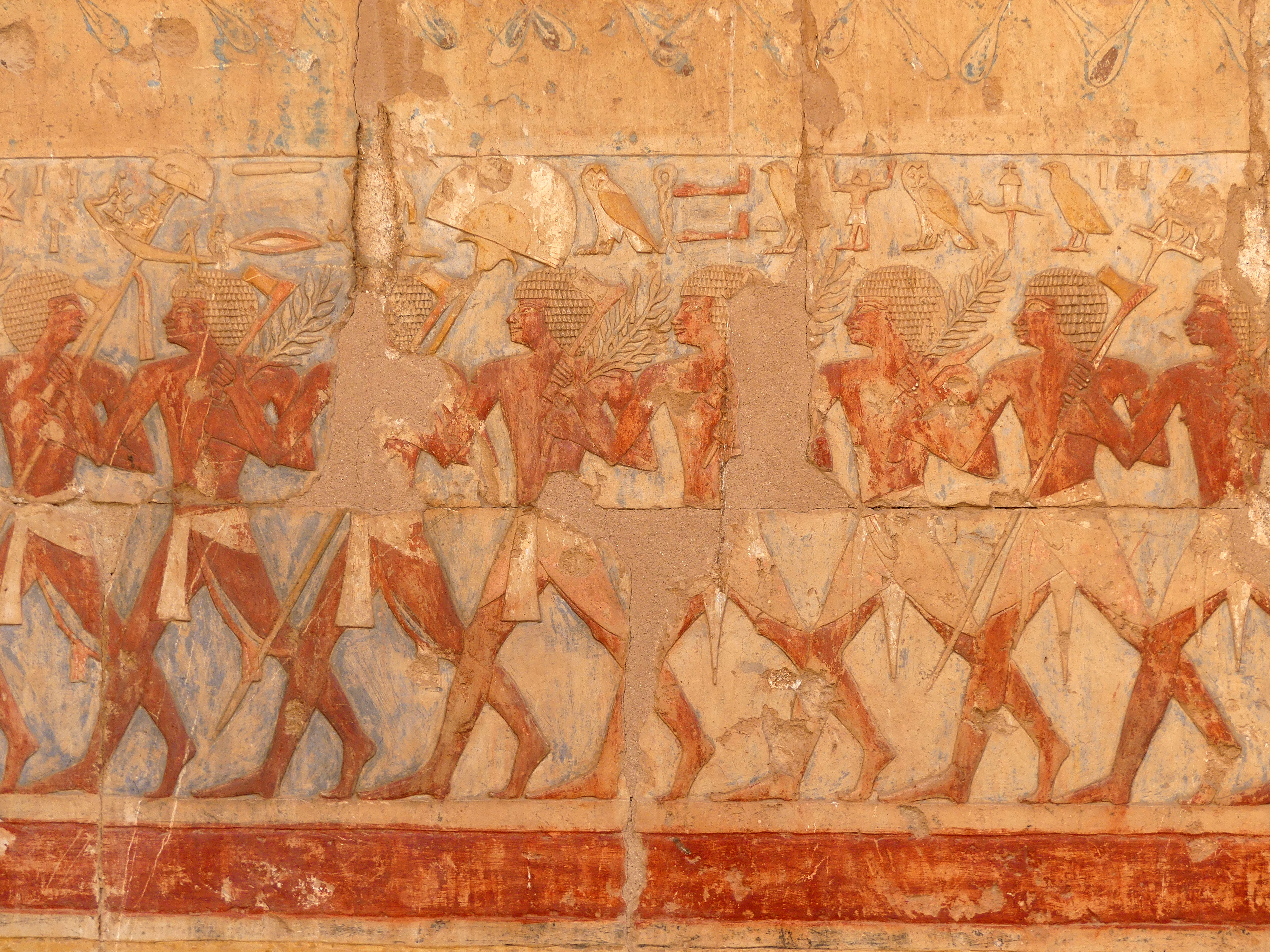 farmers on wall
