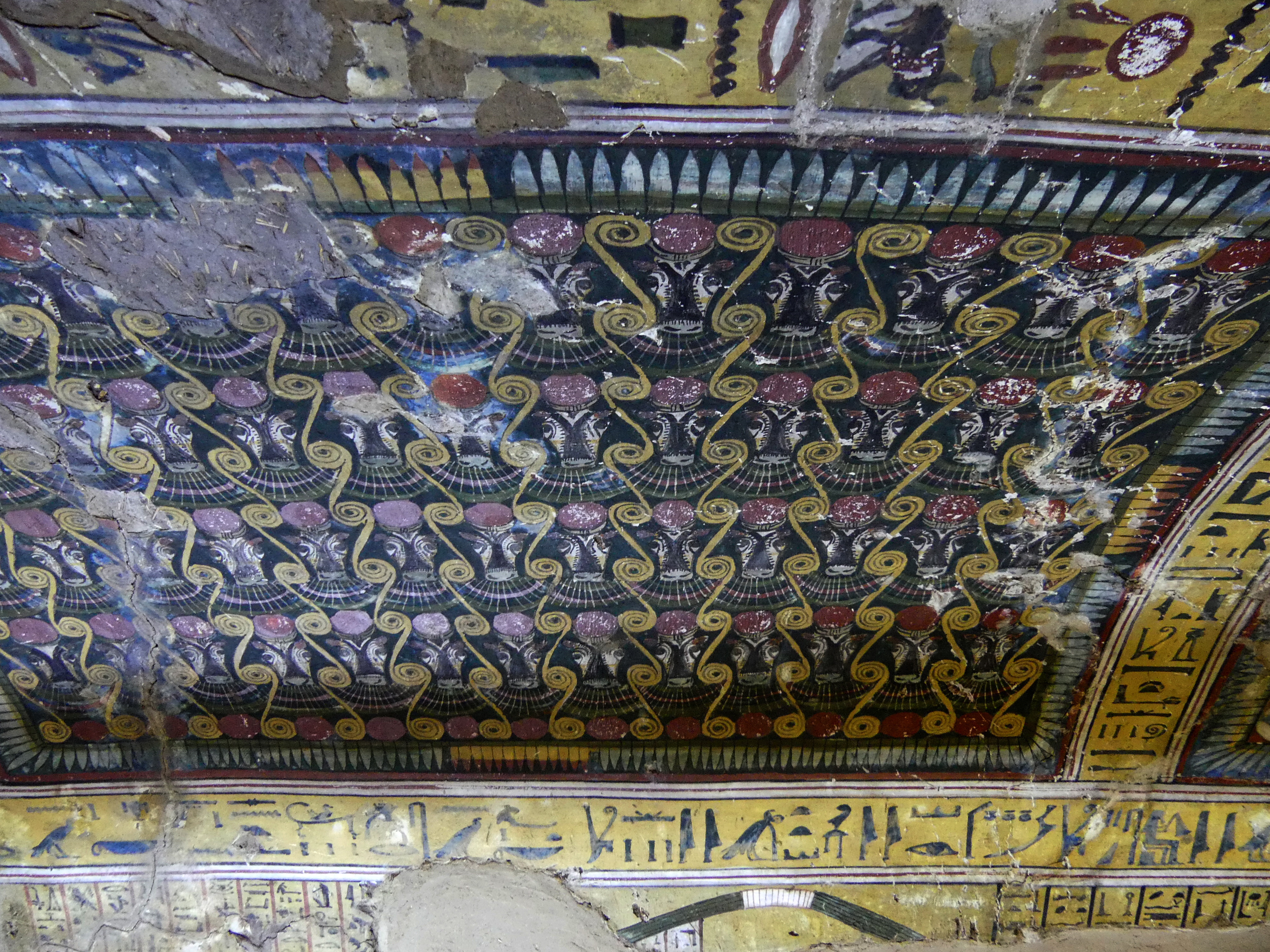 Inherkhau ceiling