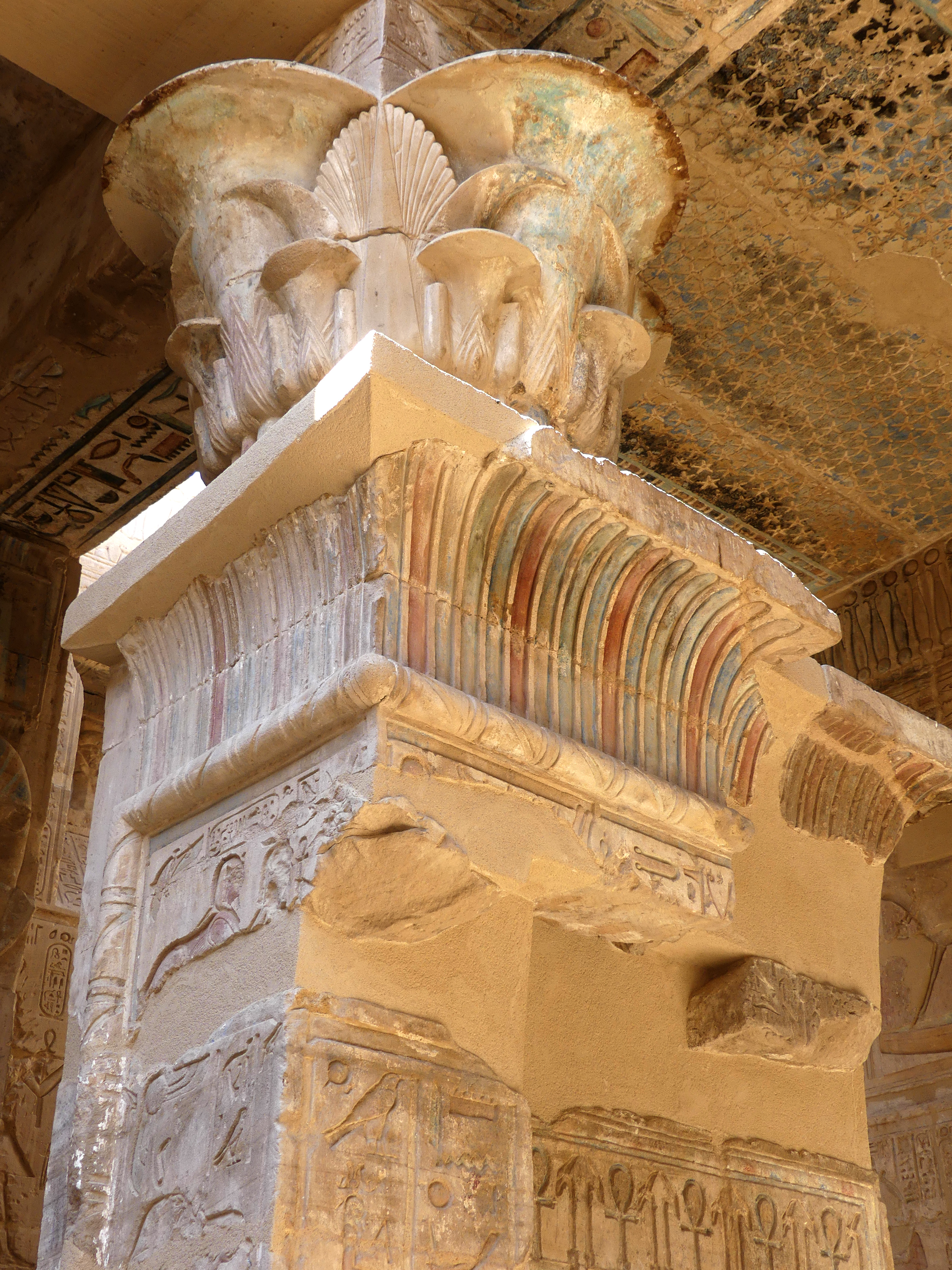 lotus blossom column