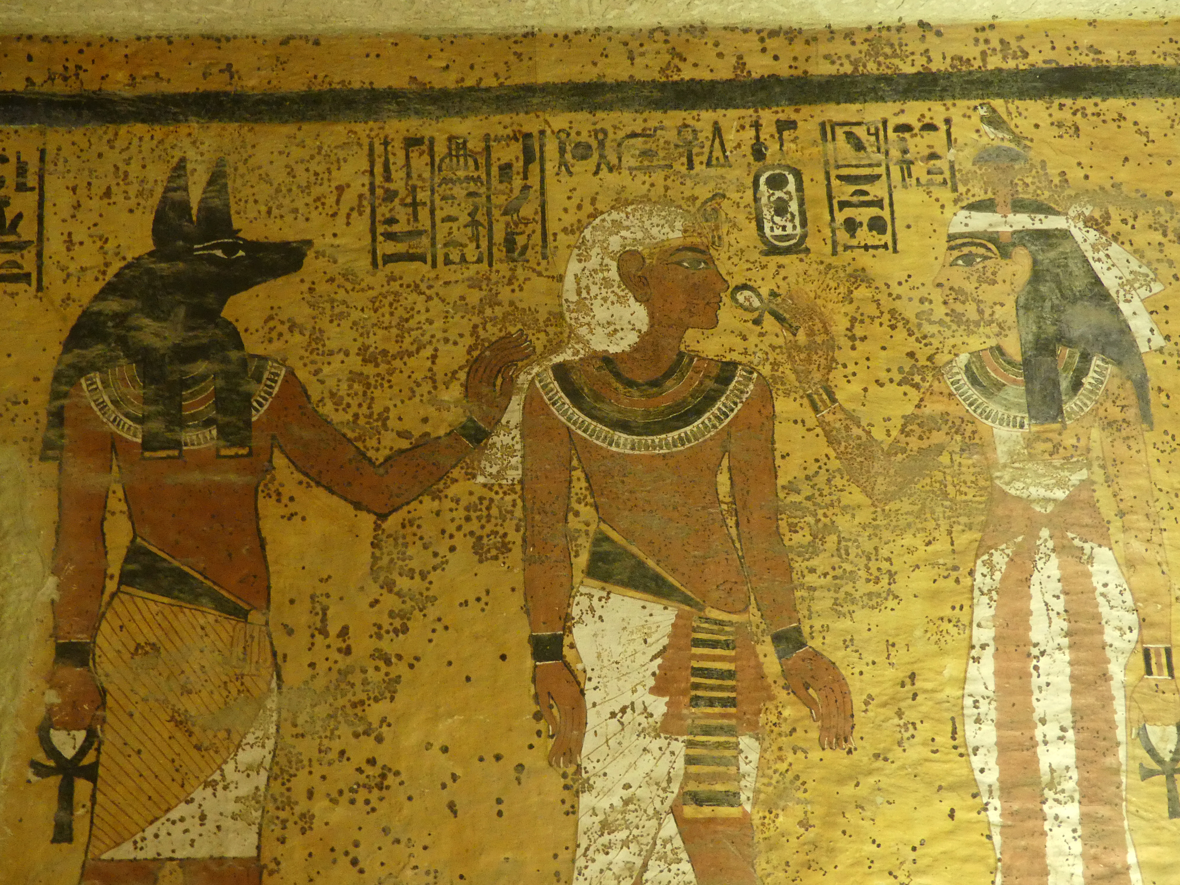 Tutankhamun painting