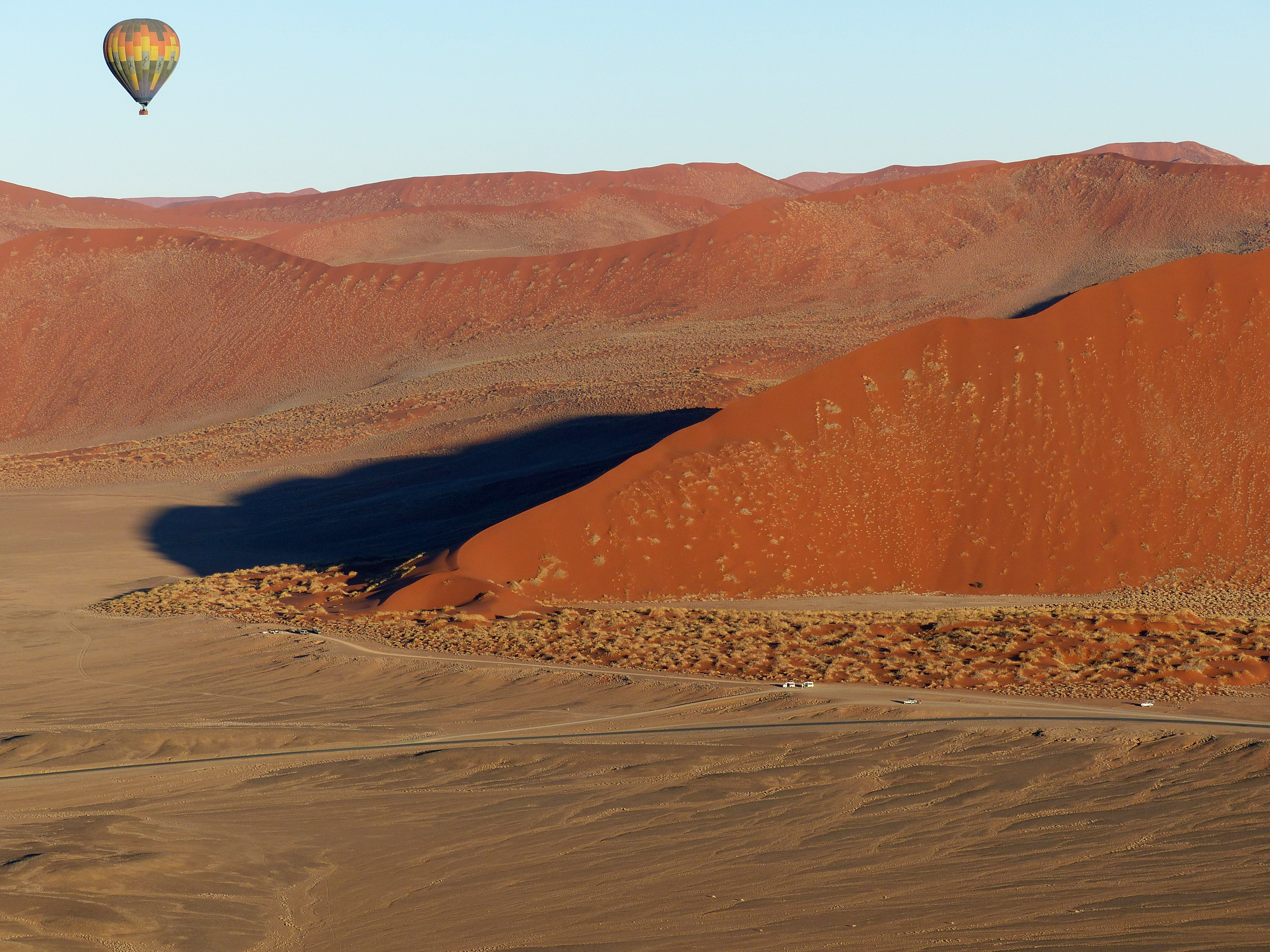 dunes and balloon