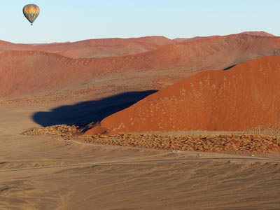 dunes and balloon