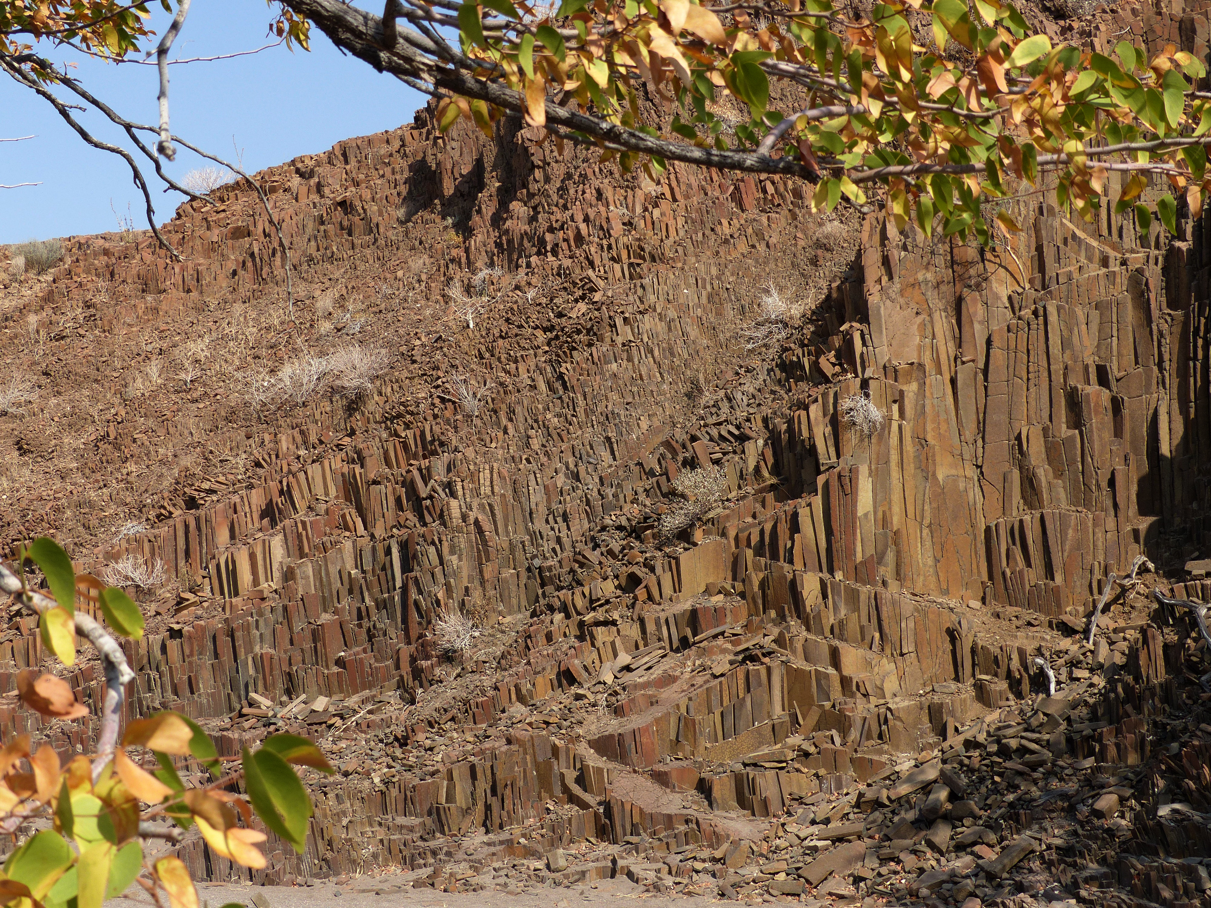 basalt 'organ pipes'