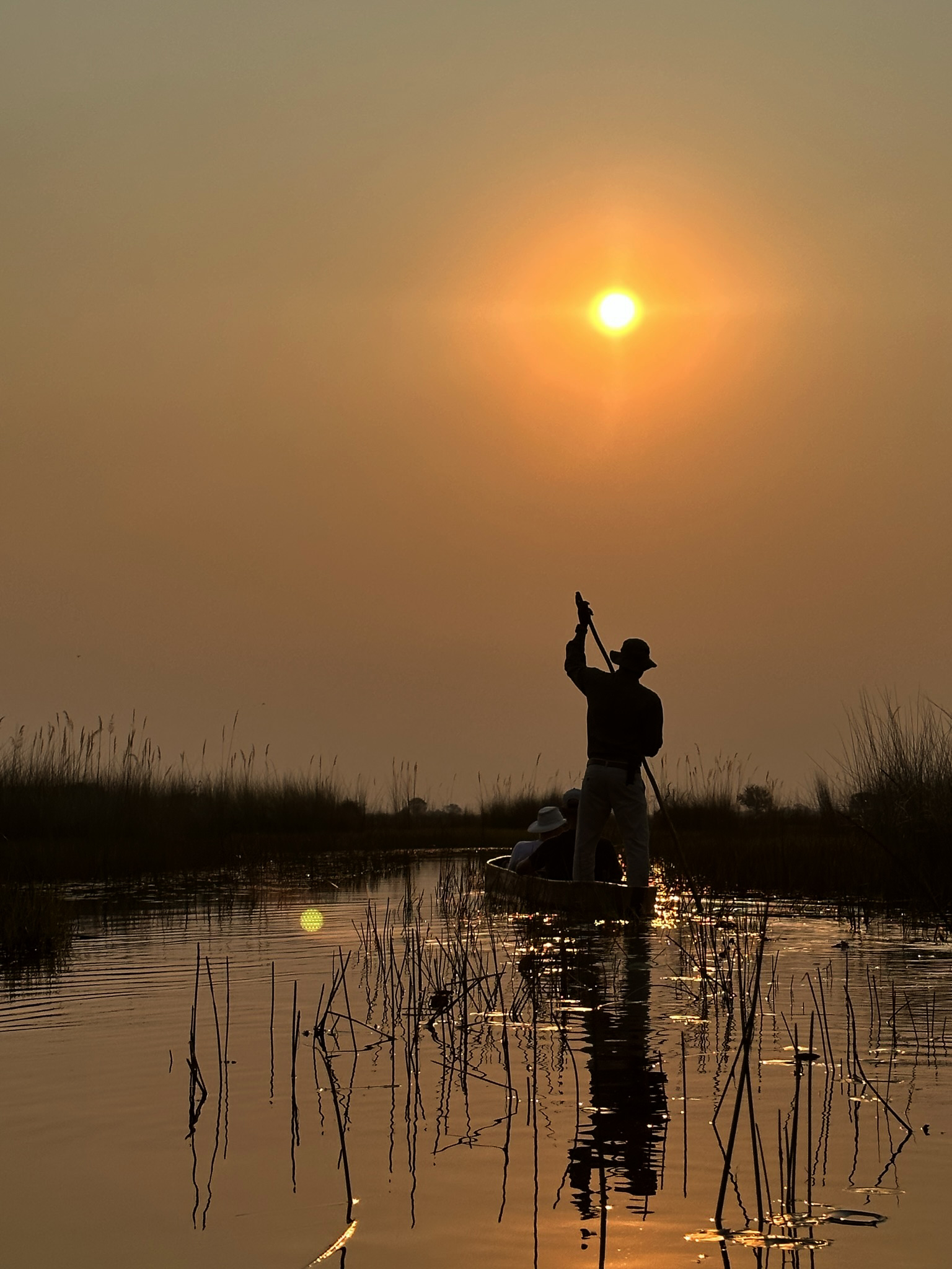 mokoro sunset