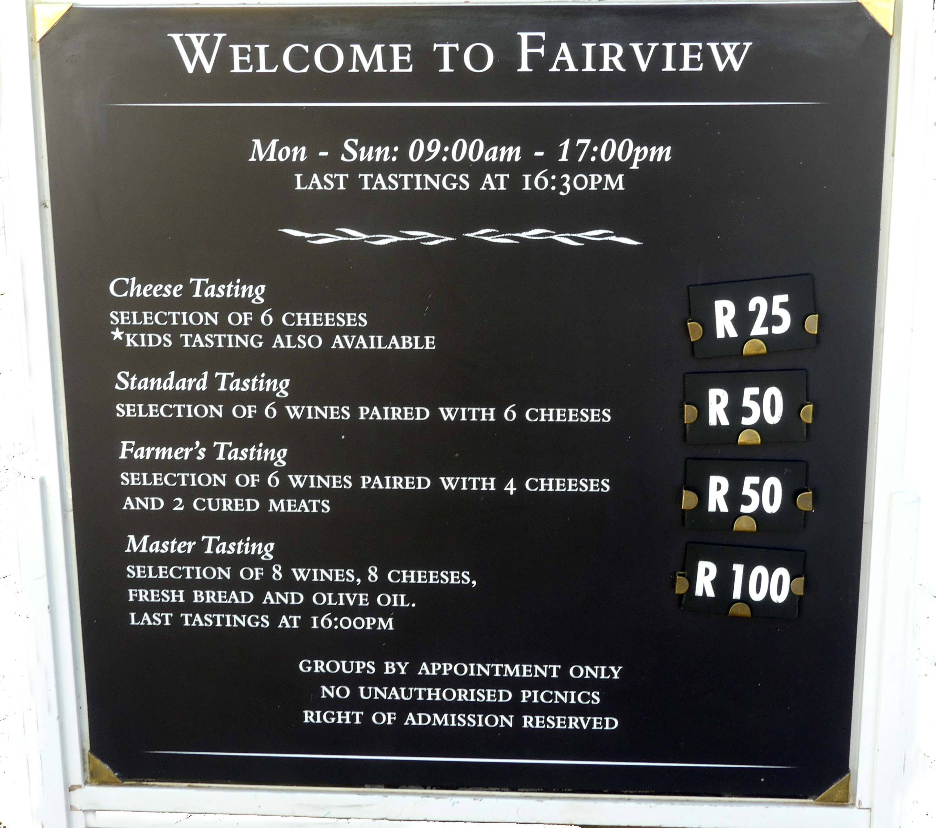 Fairview prices