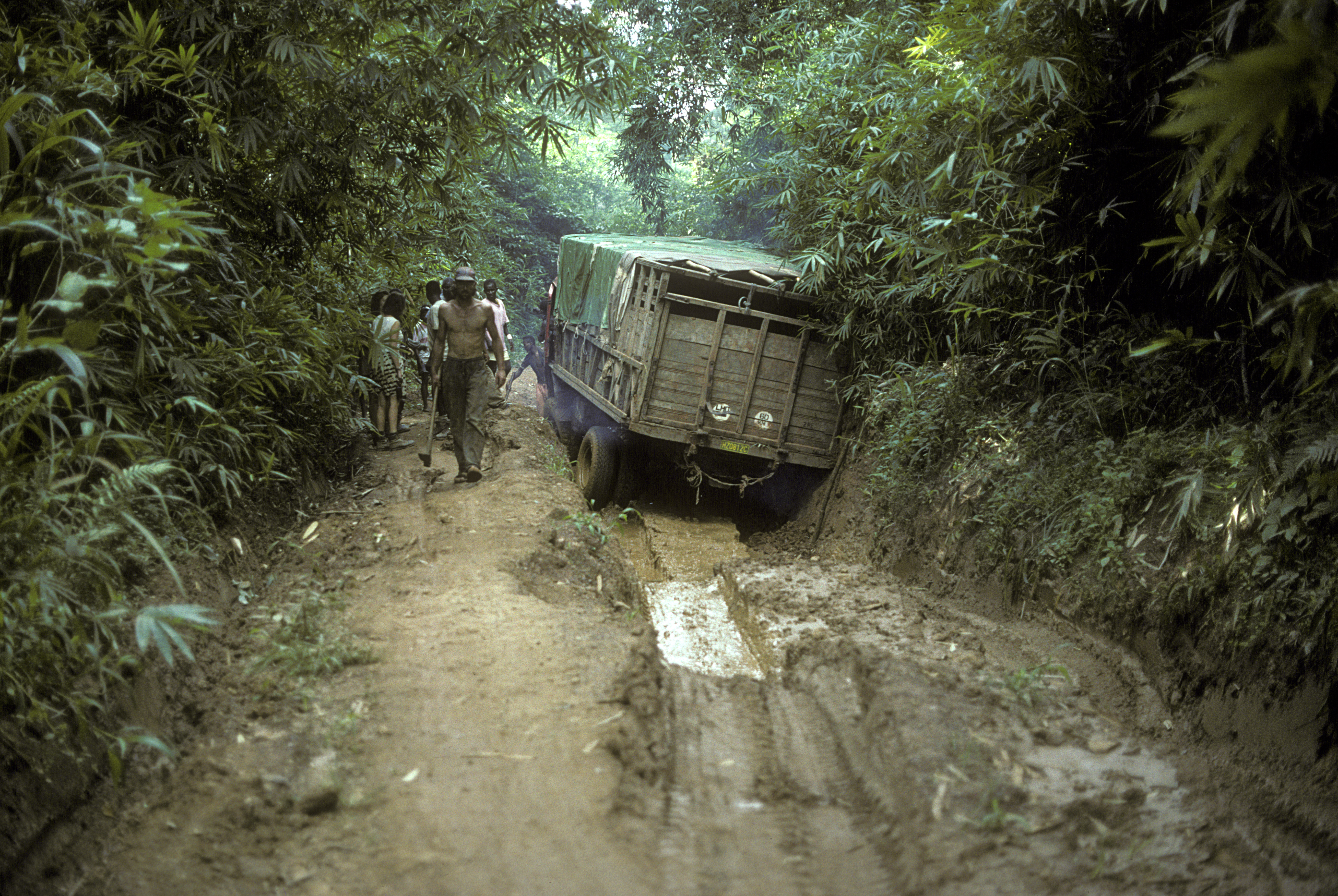 stuck local truck